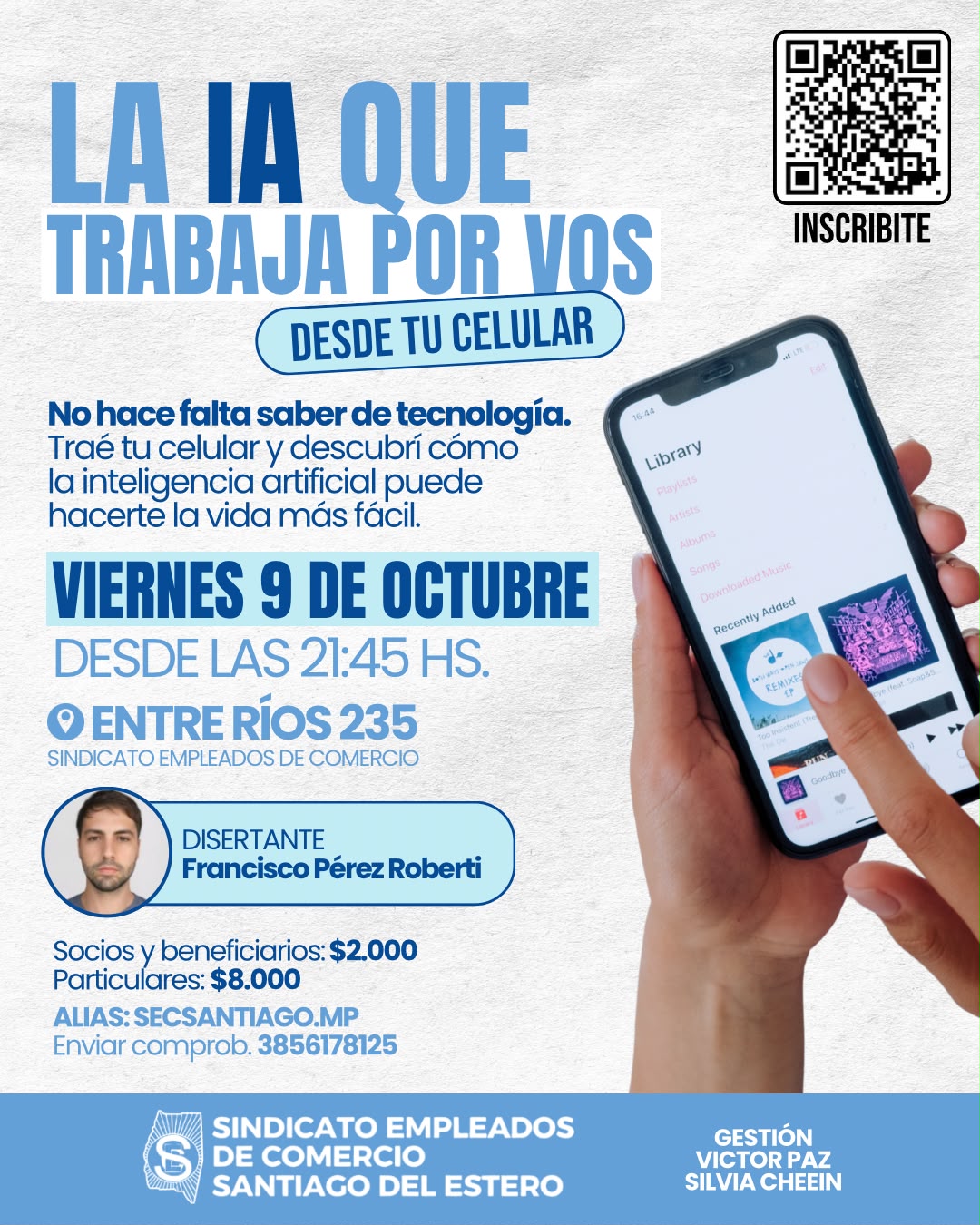 LA I.A. QUE TRABAJA POR VOS